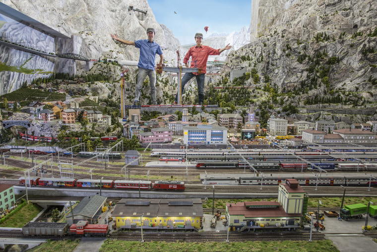 Miniatur Wunderland - Largest Model Train Set
Guinness World Records 2014
Photo Credit: Richard bradbury/Guinness World Records